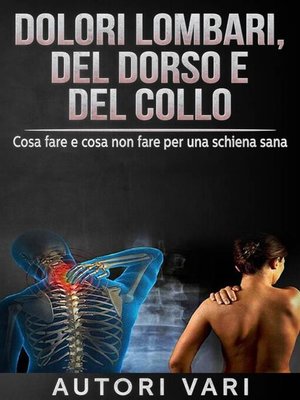 cover image of Dolori lombari, del dorso e del collo